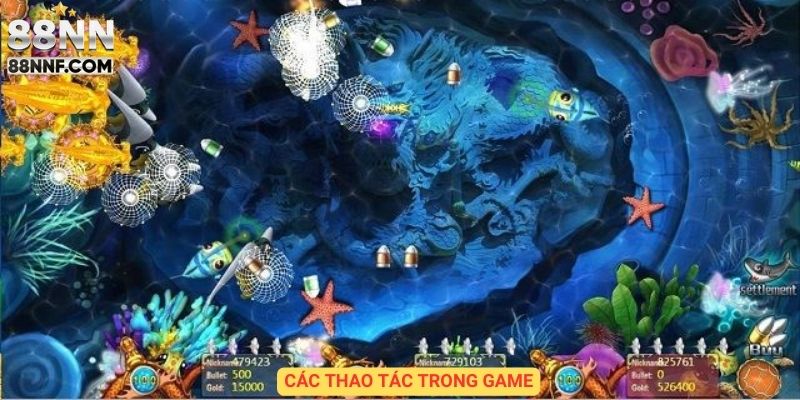 Các thao tác trong game