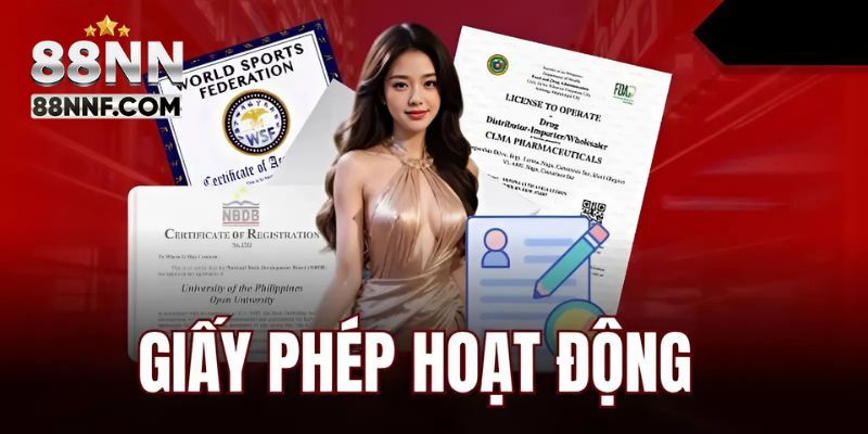 Giấy phép hoạt động - yếu tố quan trọng tạo nên thương hiệu
