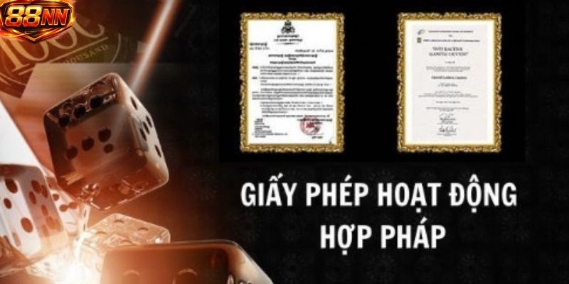 Giấy phép đảm bảo rằng nền tảng hoạt động hợp pháp